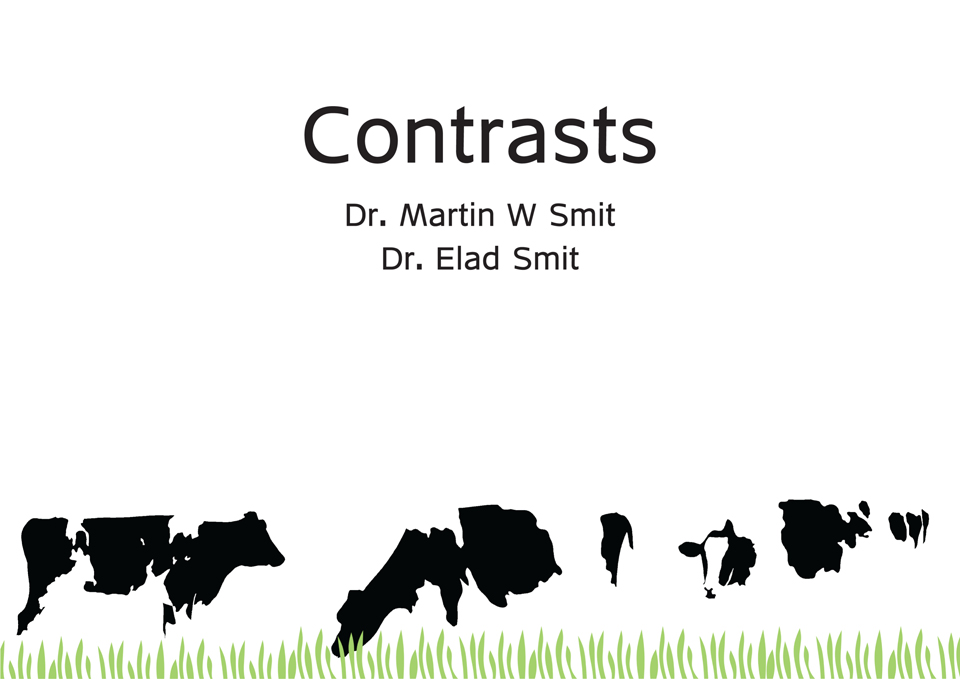 Contrasts  Dr Martin W Smit  Dr Elad Smit